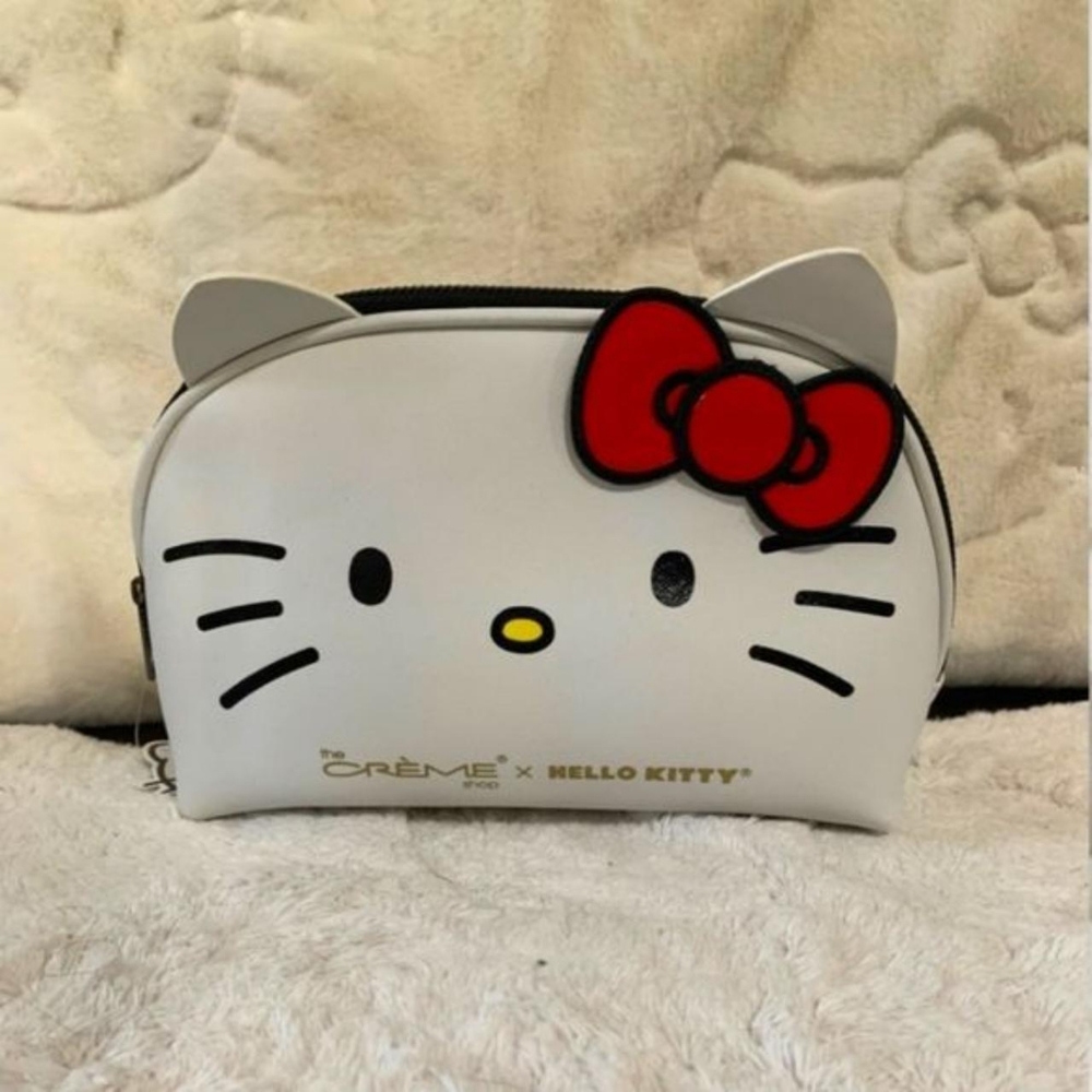 Hello kitty x creme shop makeup bag